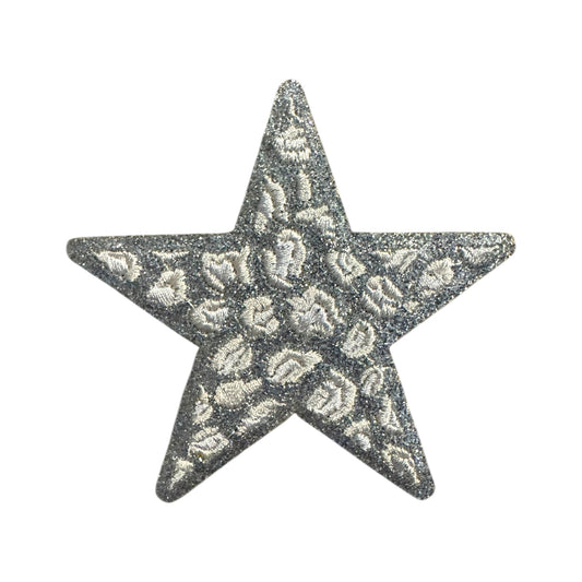 Cheetah Print Star Patch