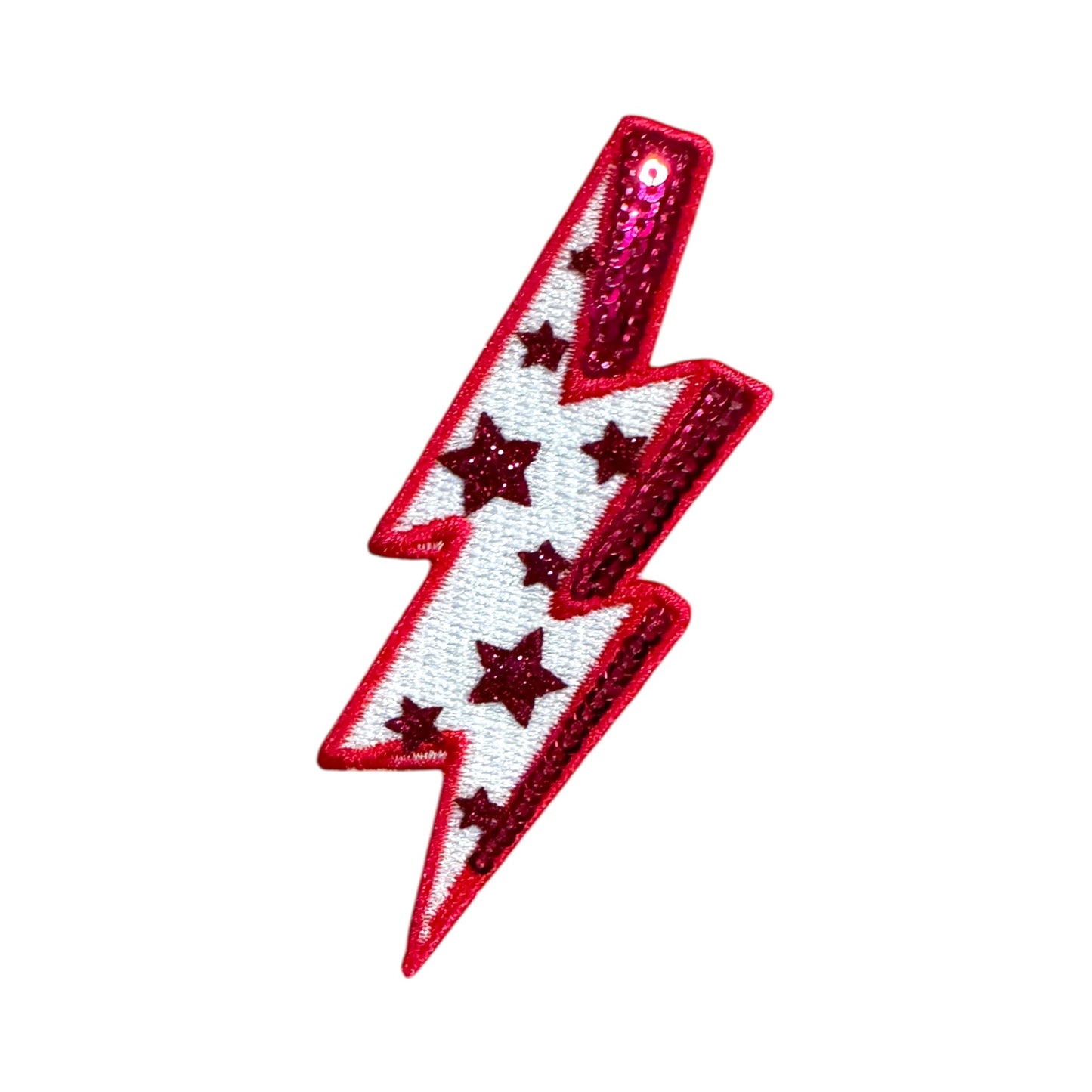 Star Lightening Bolt Patch