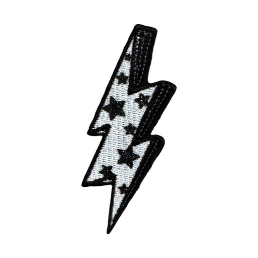 Star Lightening Bolt Patch