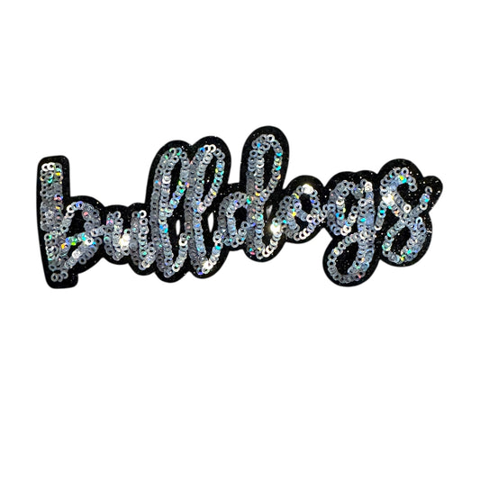 Mascot Script Sequin Patch- Small