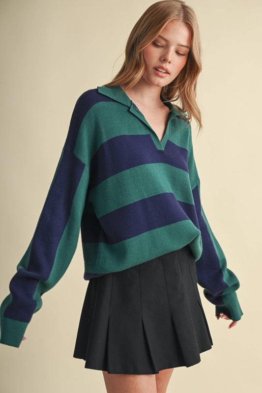 WEEKEND VARSITY SWEATER