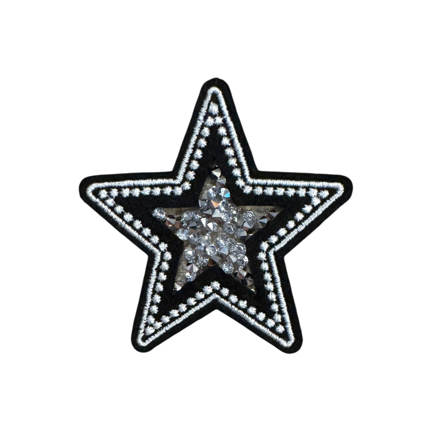 Rhinestone Star Patch