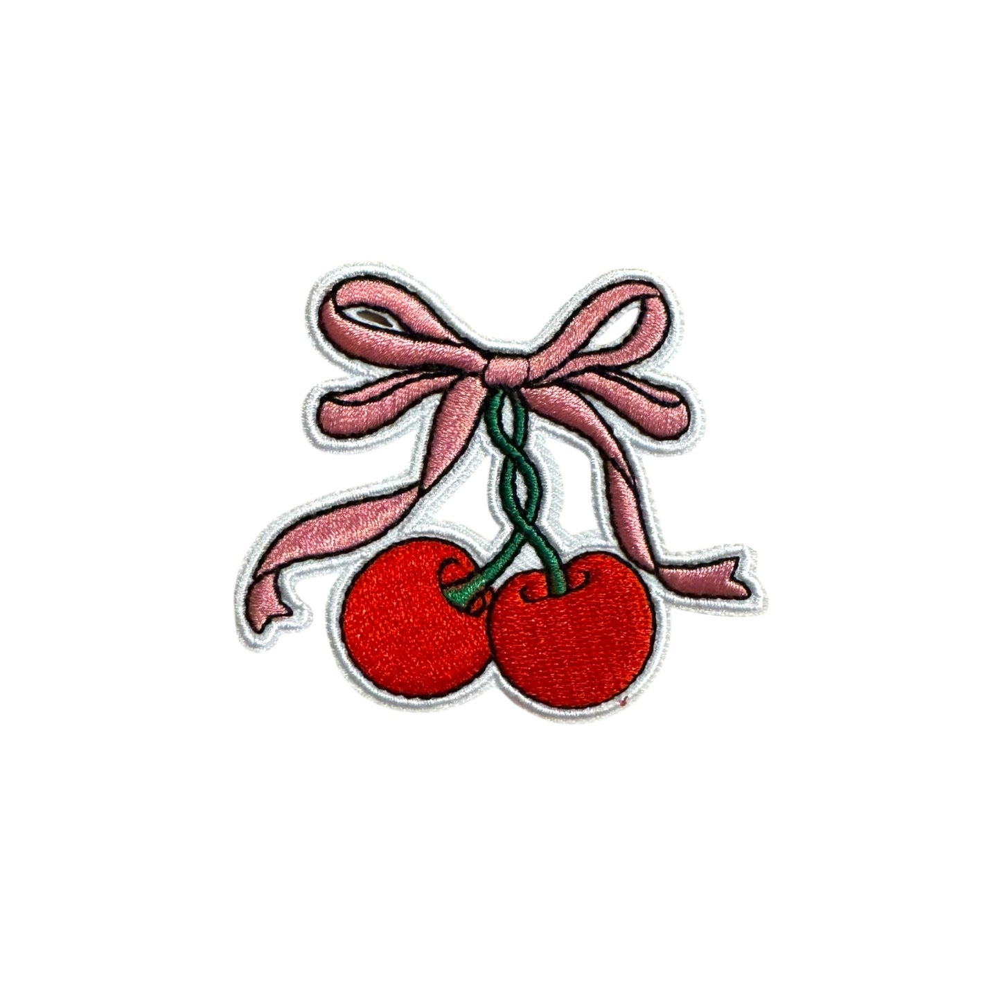 Cherry Bow Patch