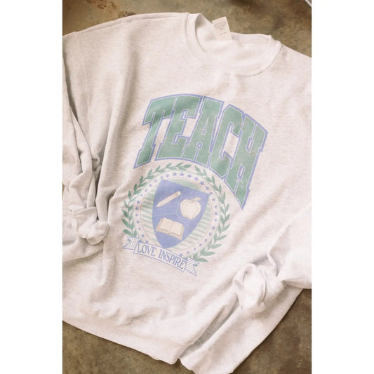 Teach Crest Sweatshirt