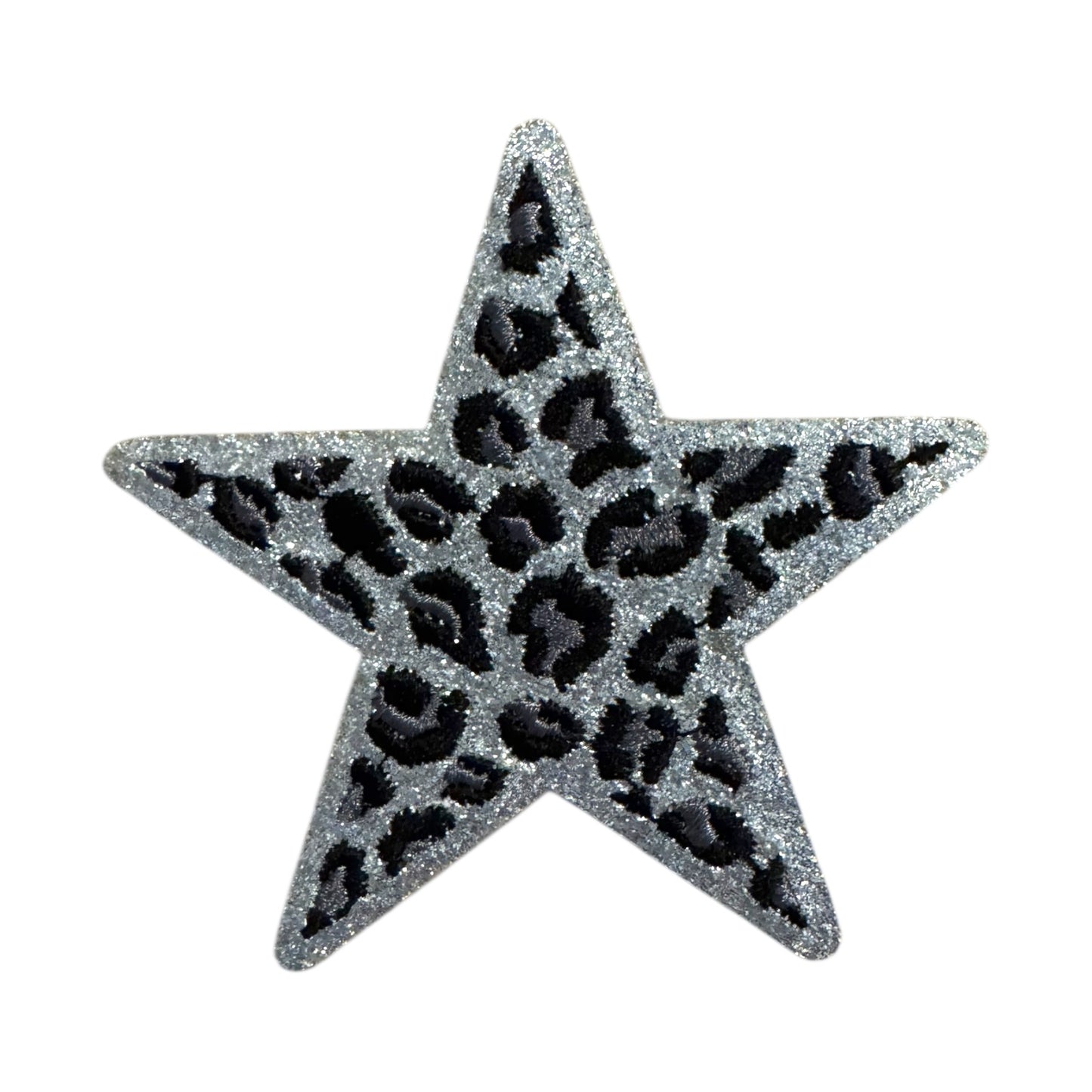 Cheetah Print Star Patch