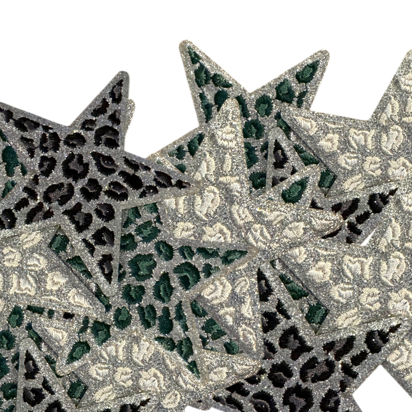 Cheetah Print Star Patch