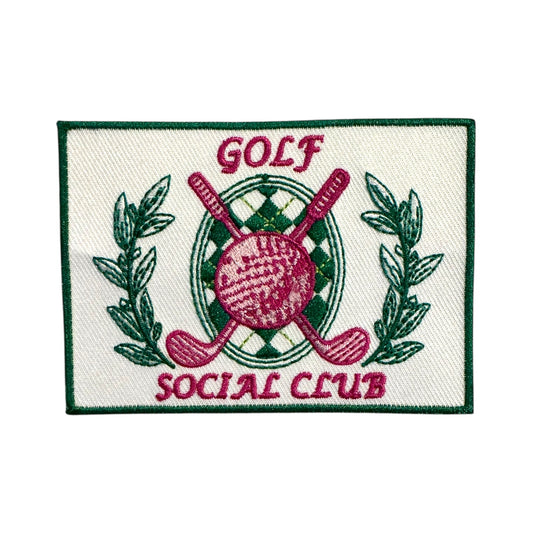 Golf Social Club Patch