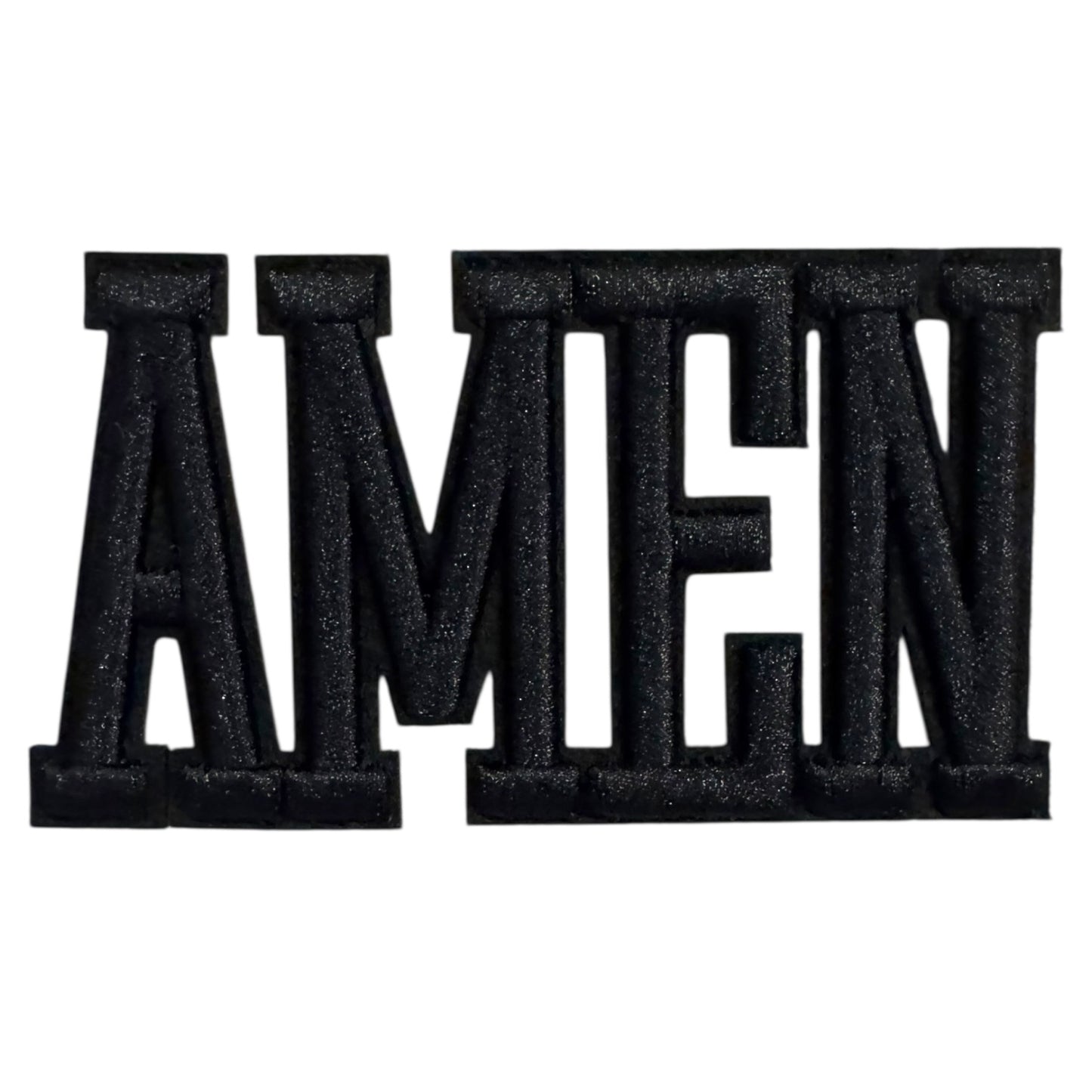 AMEN Puff Embroidery Patch