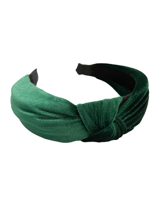 Knotted Velvet Headband