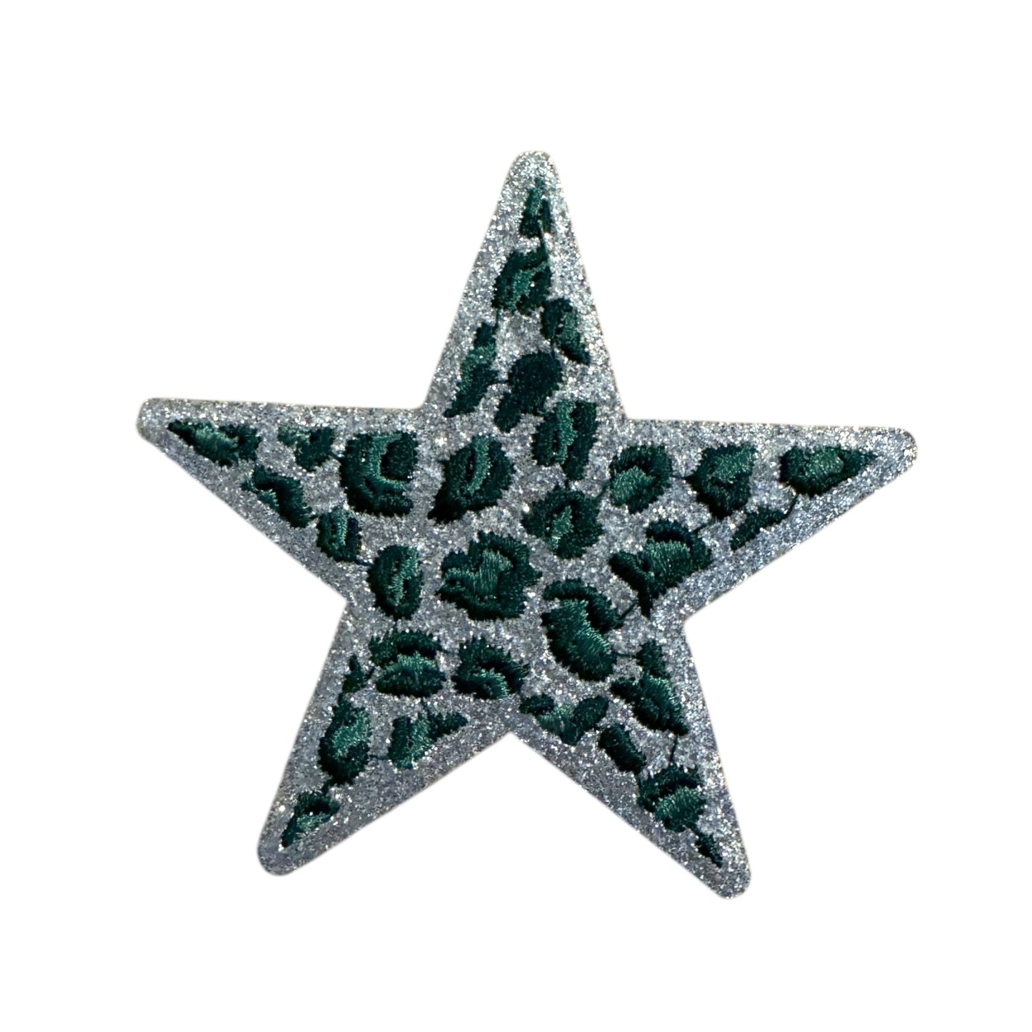 Cheetah Print Star Patch