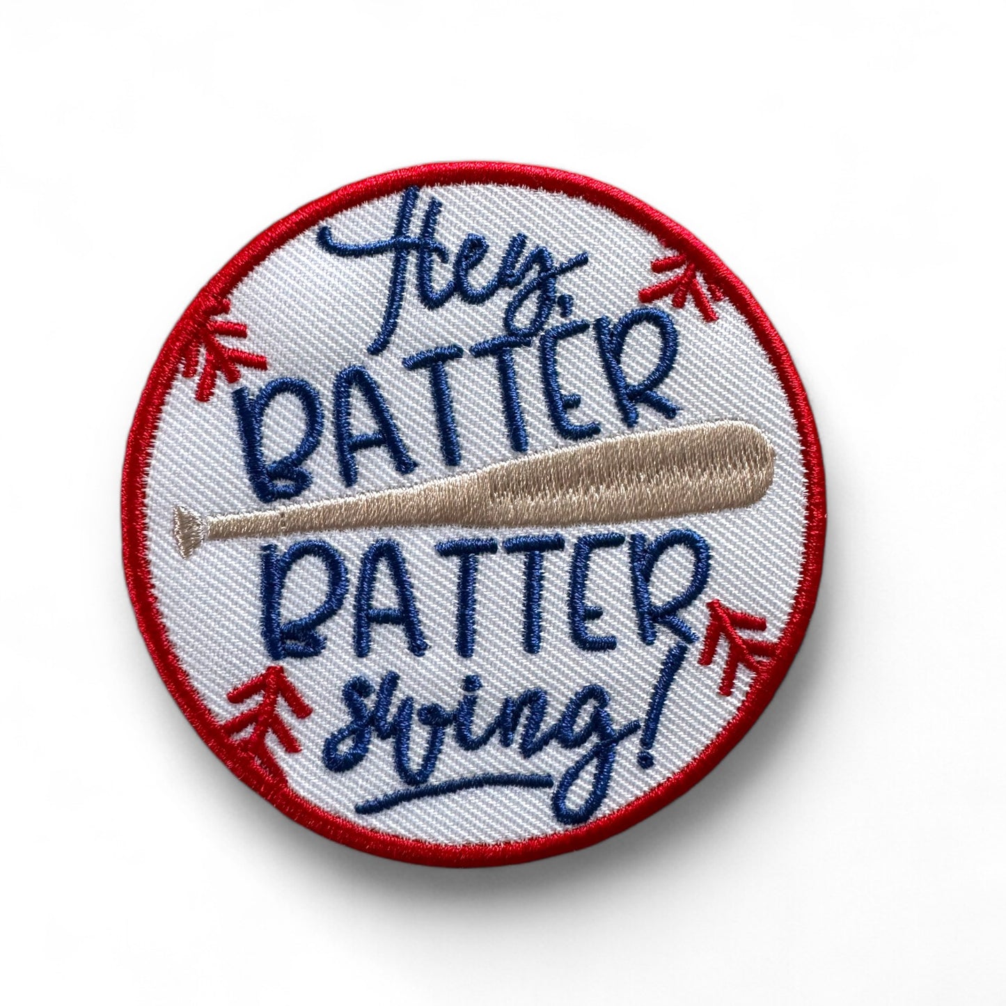 Hey Batter Batter Baseball Patch