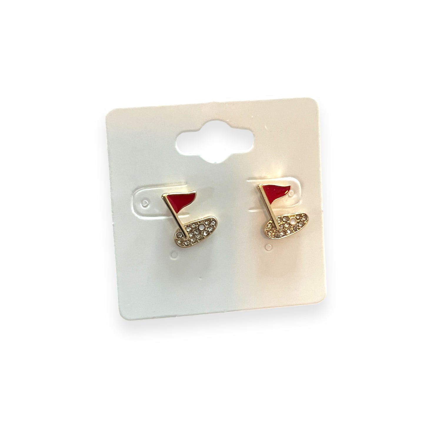 Golf Tee Stud Earrings