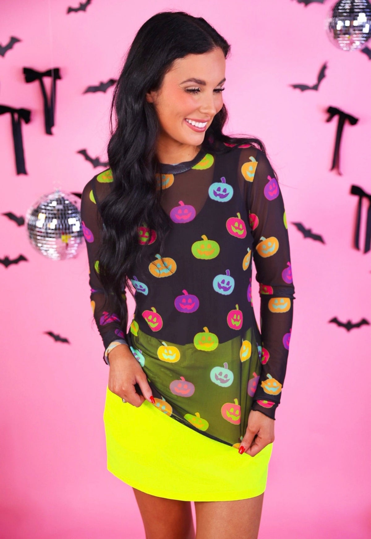 JL Mesh Pumpkin Pop