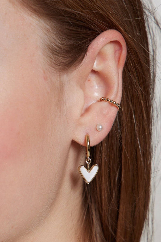 Sweetheart Huggies, White Agate