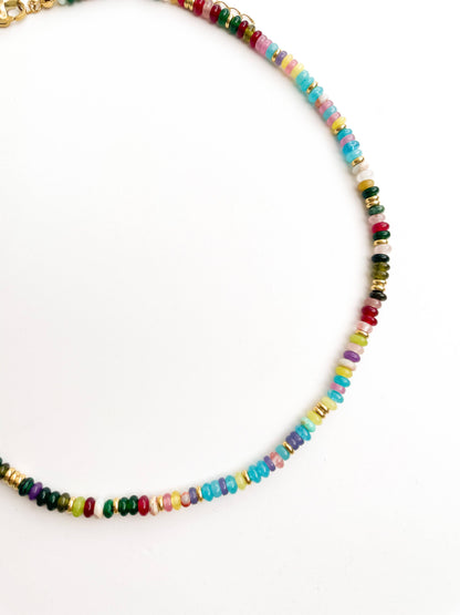 Sunset Dreams - Gemstone Bead Necklace