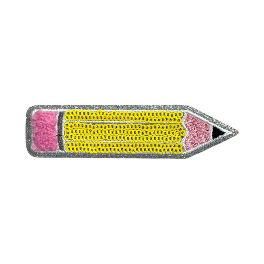 Pencil Sequin Patch