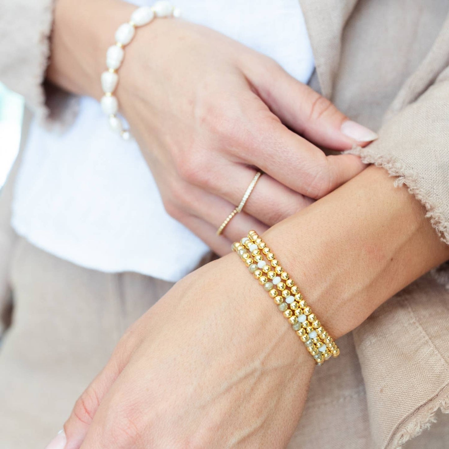 Stacking Goldie- Solid Bracelet (SI)