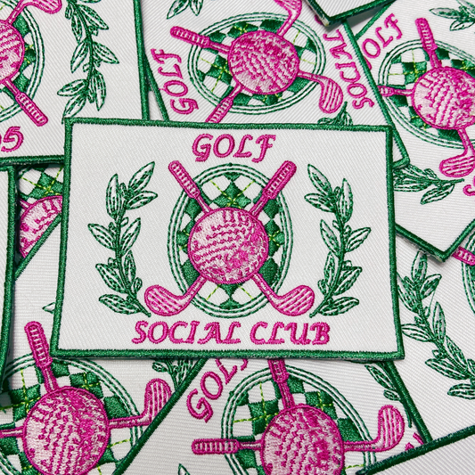 Golf Social Club Patch