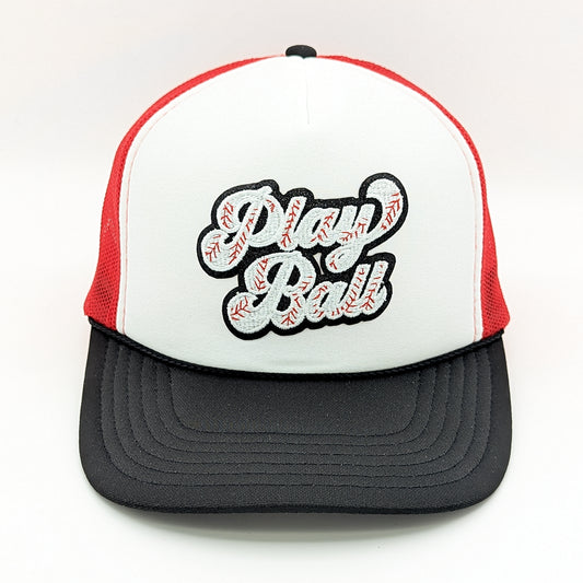Play Ball Glitter Patch (Hat not included)