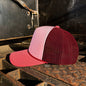 Tri Color Foam Trucker Hat