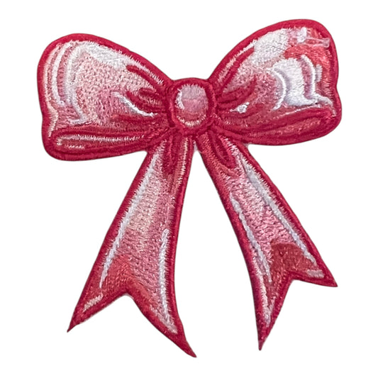 Ombre Bow Patch, Pink- 3"