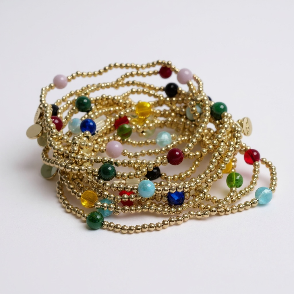 Dainty Goldie Beaded Bracelet