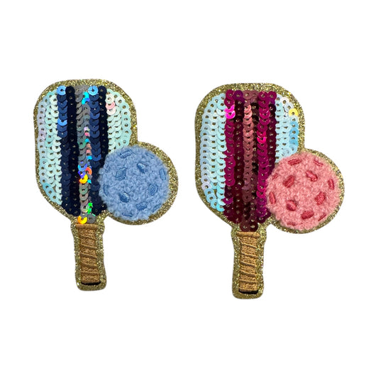 Pickleball Sequin Patch