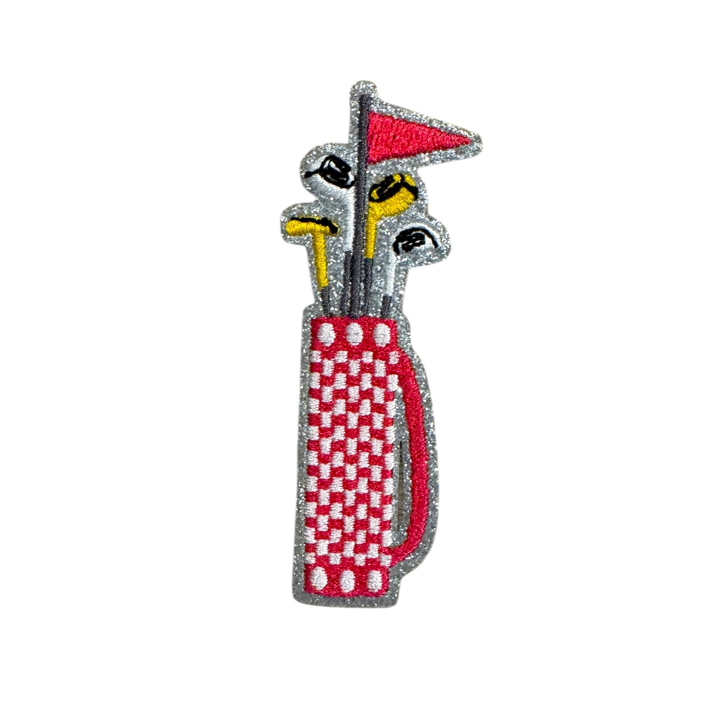 Checkered Golf Bag Patch