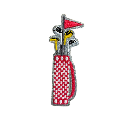 Checkered Golf Bag Patch