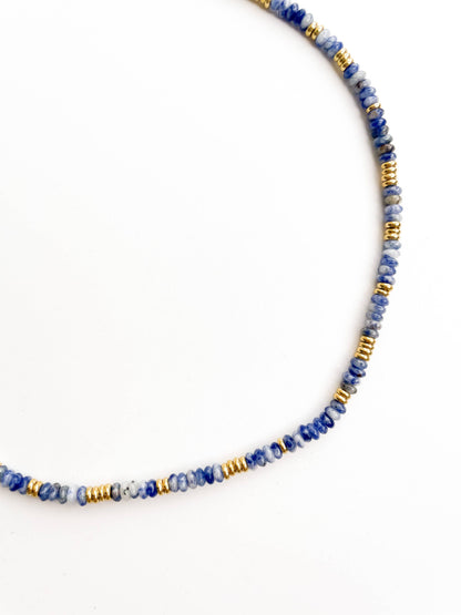 Coastal Blue - Gemstone Necklace