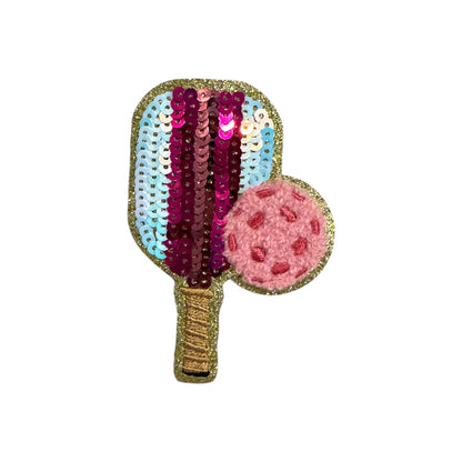 Pickleball Sequin Patch