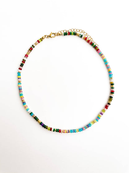 Sunset Dreams - Gemstone Bead Necklace