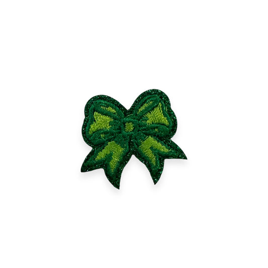 Mini Bow Patch- Green