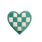 Checkered Heart Patch