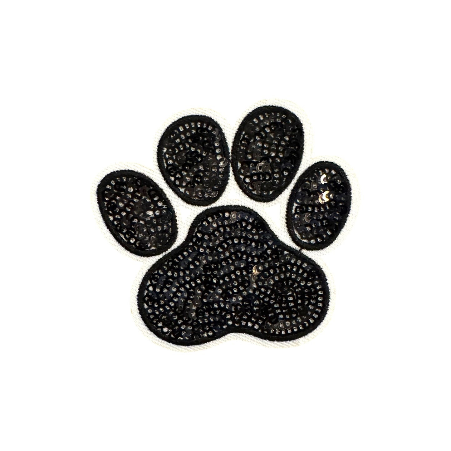 Sequin Paw Print Patch