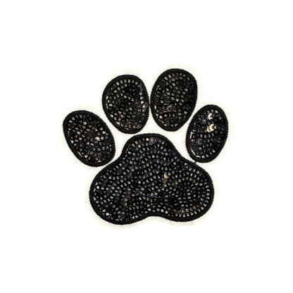 Sequin Paw Print Patch