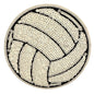 Large Volleyball Sequin Patch