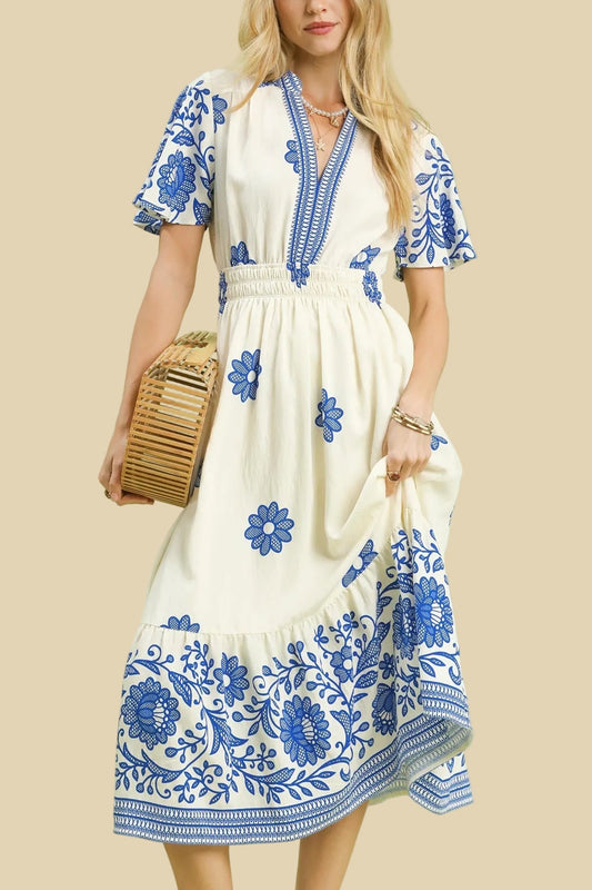 Bluebelle Garden Midi Dress