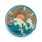 Glitter Here Comes the Sun Patch- 3"