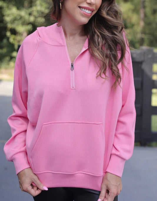 Luxe 1/4 Zip Hoodie