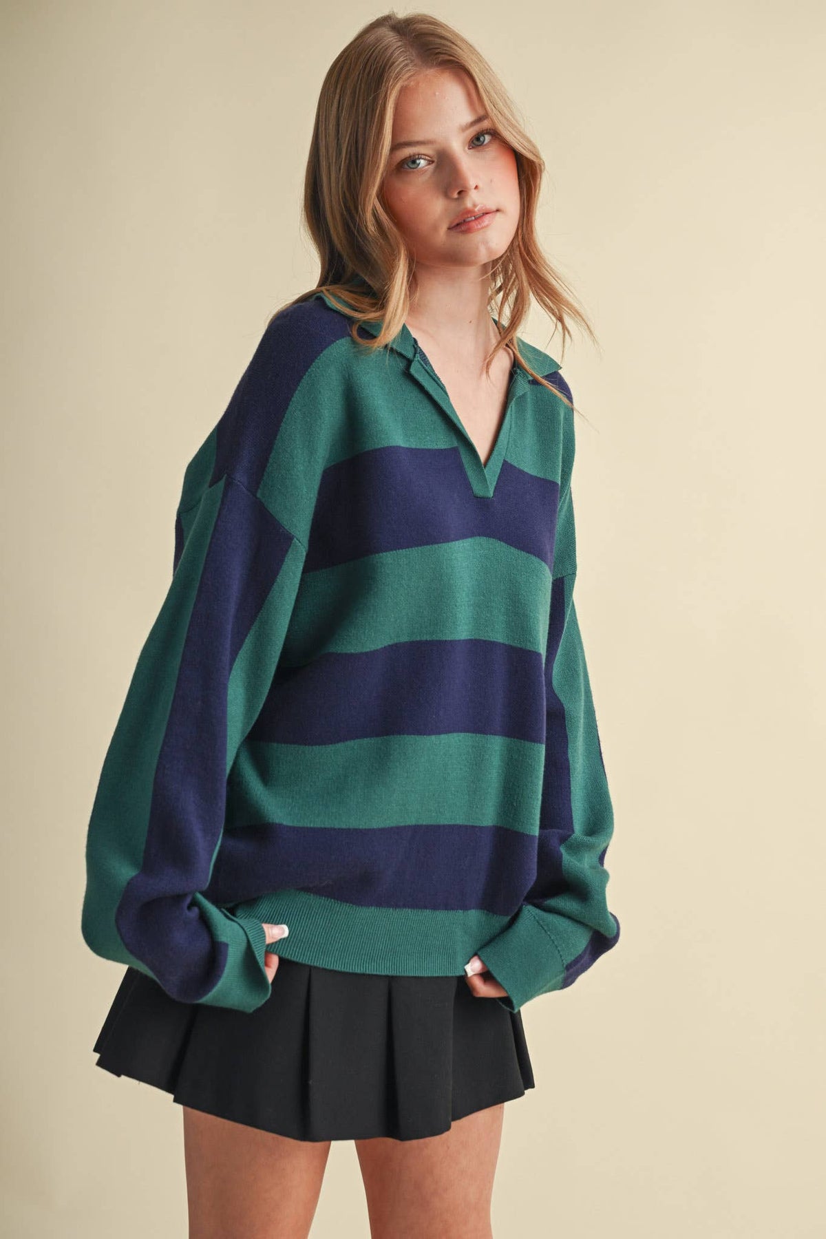 WEEKEND VARSITY SWEATER