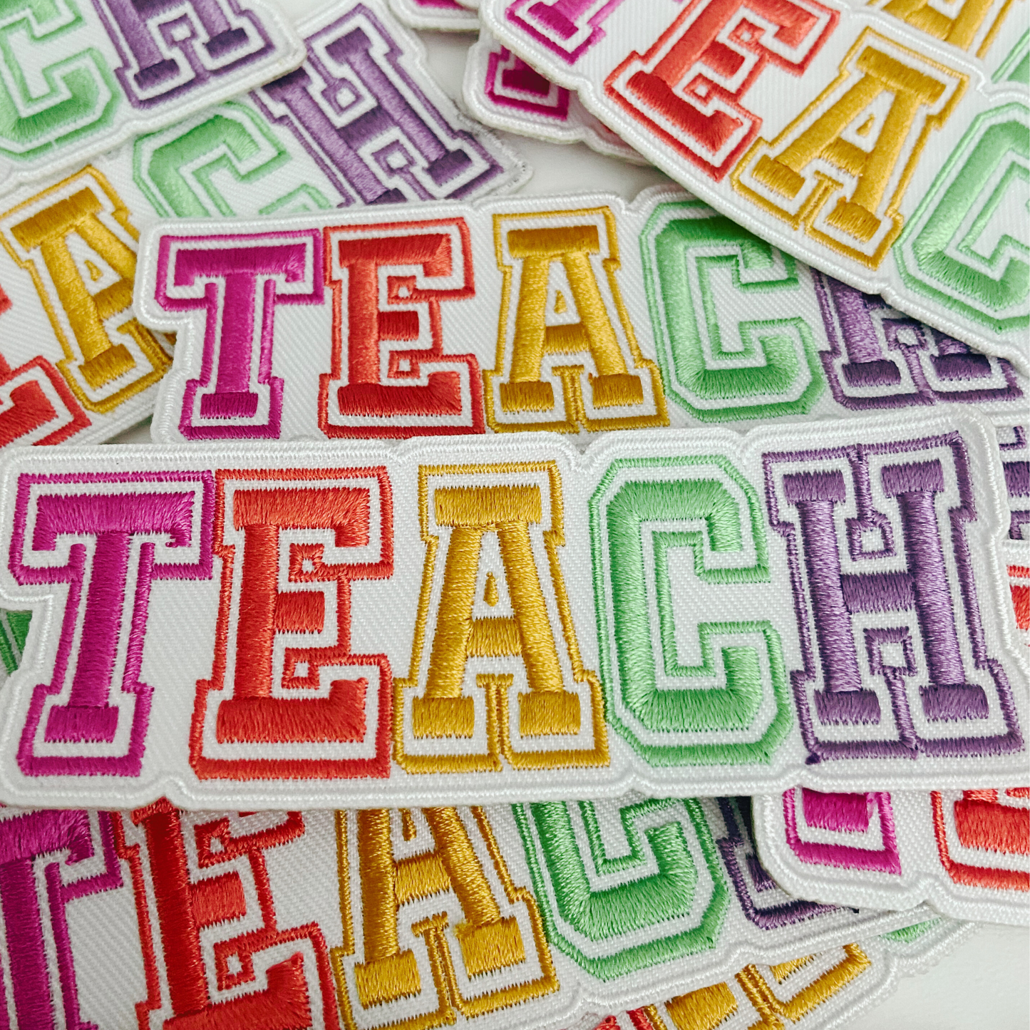 TEACH Multi Color Patch- 4"
