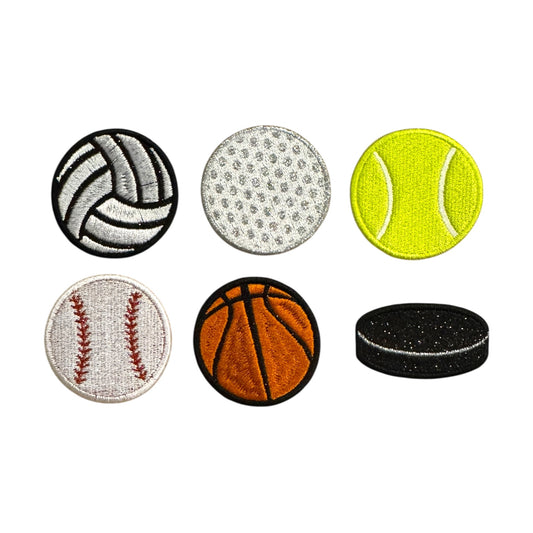 Glitter Sports Patch