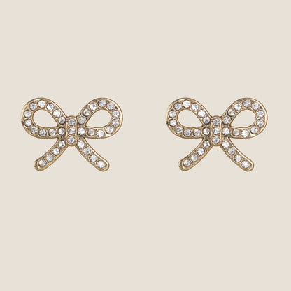 Crystal Bow Studs