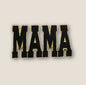 MAMA Varsity Patch, Black- 4”