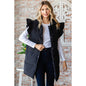 Ruffle Sleeve Puffer Vest
