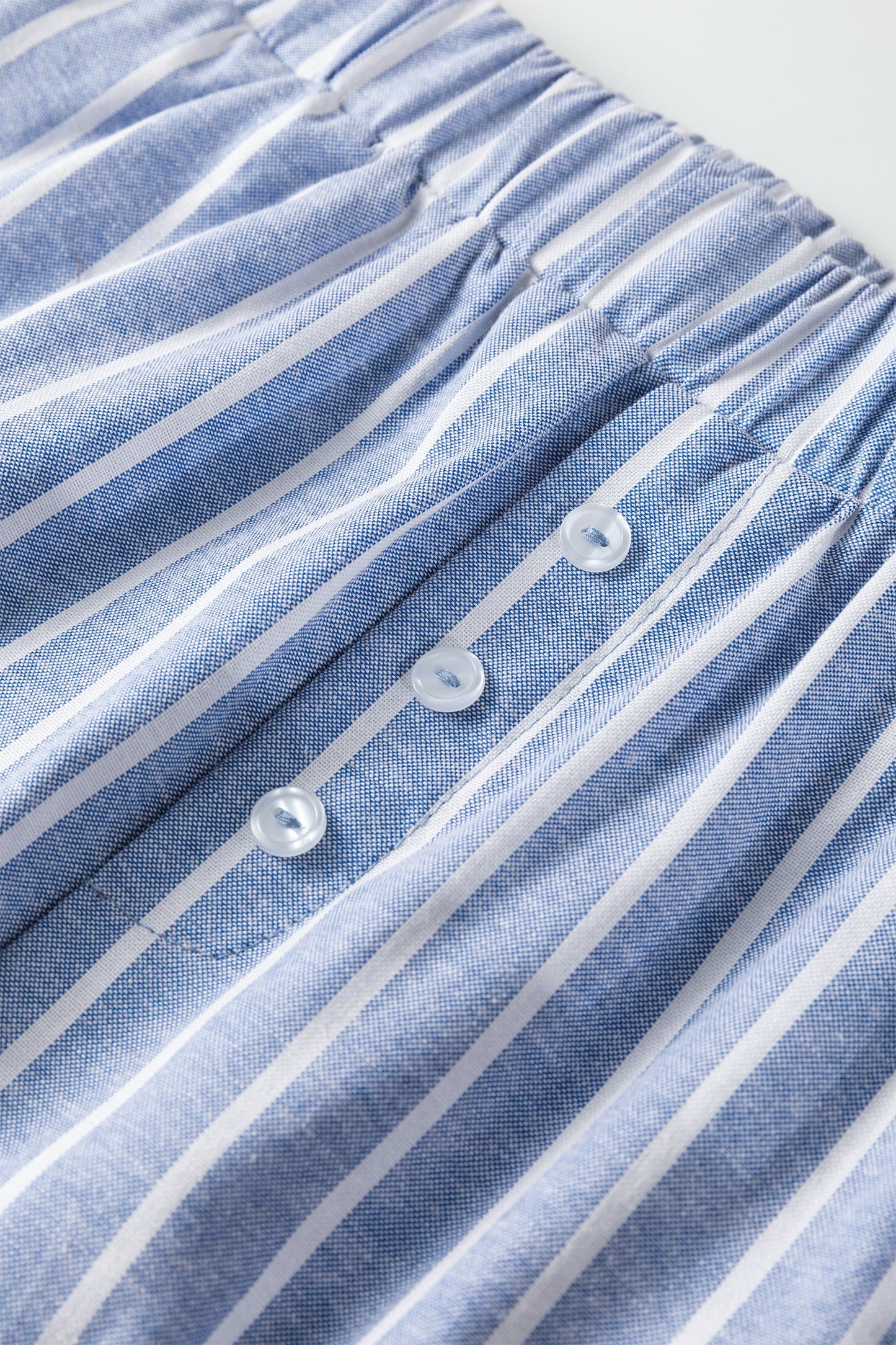 Striped Boxer Wide Leg Pant