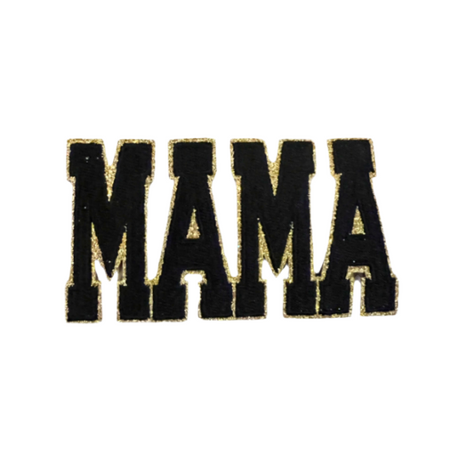 MAMA Varsity Patch, Black