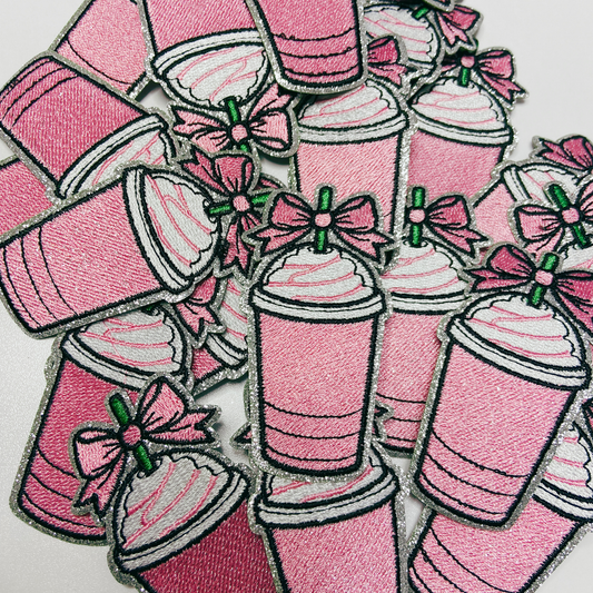 Iced Coffee Bow Patch
