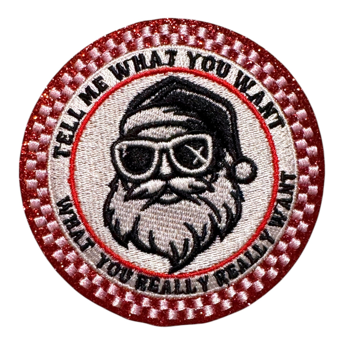 Tell Me What You Want Santa Patch